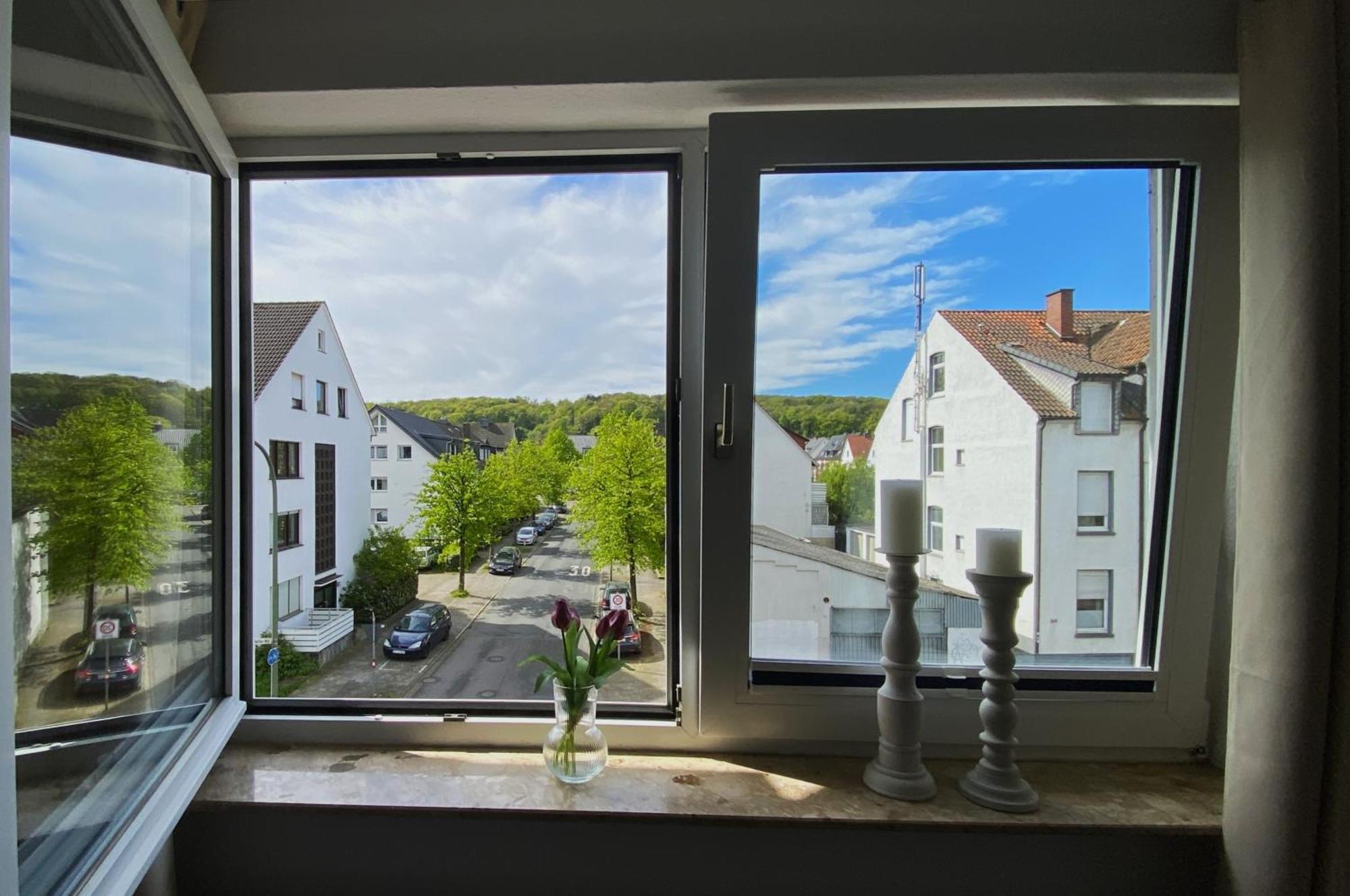 Schoelerberg Apartment Mit Tiefgaragenparkplatz Und Kingsize-Bett Оснабрюк Екстер'єр фото